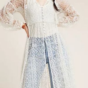 Maeve by Antheopologie Lace Dress M